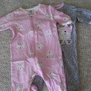 Gerber Matching Onesie Pajamas